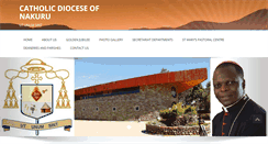 Desktop Screenshot of catholicdiocesenakuru.org